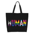 Bolsa bag Bandeira do Orgulho LGBT Progresso Bolsa de Compras Bolsa de Compras Feminina Bolsa de Ombro de Lona para Orgulho Gay Bolsas de Grande Capacidade bolsa grande LGBTQIAP+