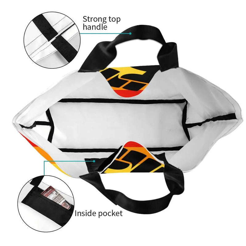 Bolsa bag Bandeira do Orgulho LGBT Progresso Bolsa de Compras Bolsa de Compras Feminina Bolsa de Ombro de Lona para Orgulho Gay Bolsas de Grande Capacidade bolsa grande LGBTQIAP+